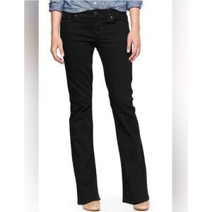 Gap Perfect Boot Cut Stretch Denim Jeans Black 32R